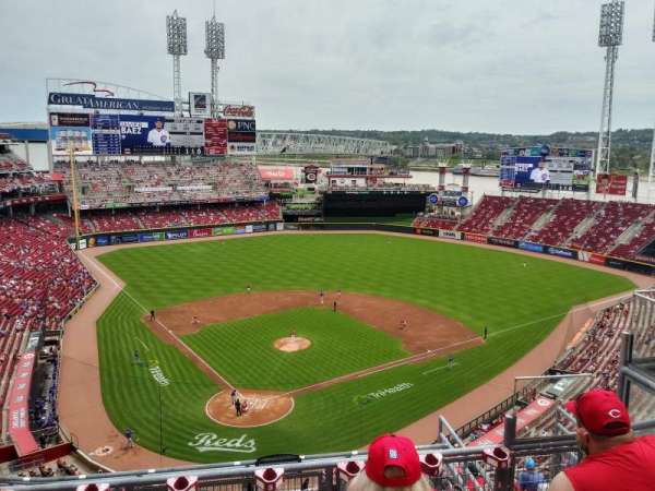 Great American Ball Park, section: 525, row: D, seat: 5