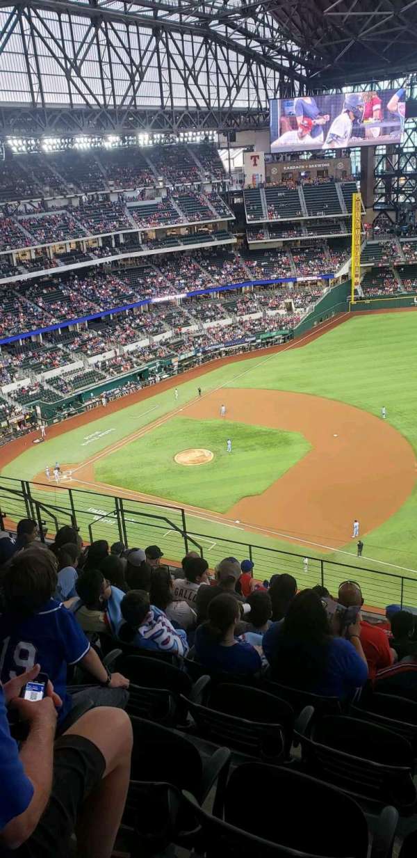Globe Life Field, section: 319, row: 10, seat: 13