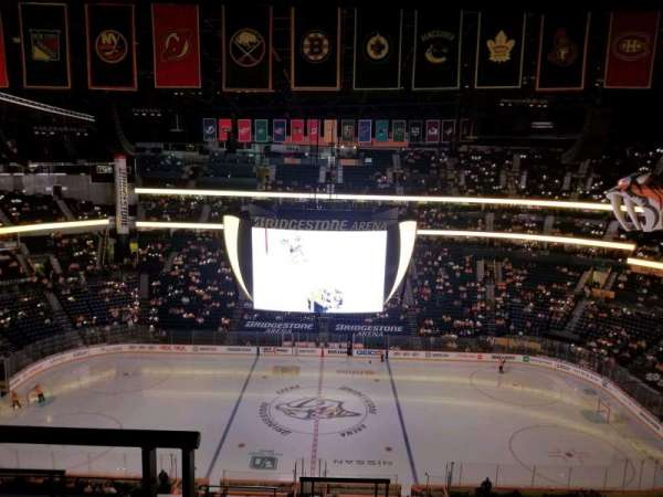 Bridgestone Arena, section: 326, row: J, seat: 20