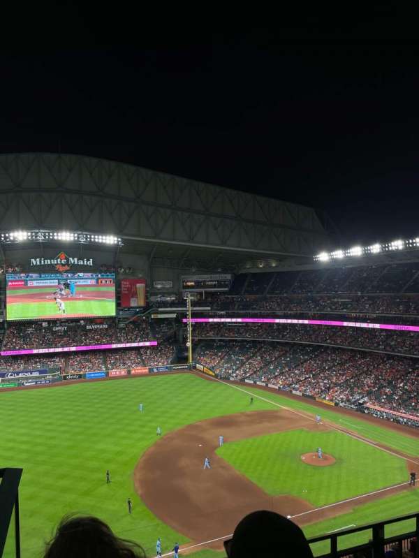 Daikin Park, section: 410, row: 2, seat: 1