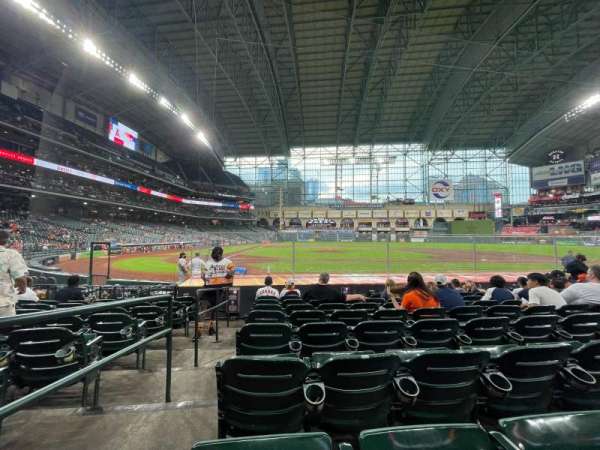 Daikin Park, section: 124, row: 12, seat: 1