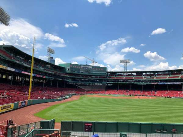 Fenway Park, section: Bleacher 43, row: 12, seat: 12