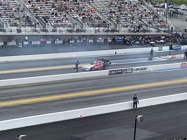 zMAX Dragway, section: N, row: 27, seat: 6
