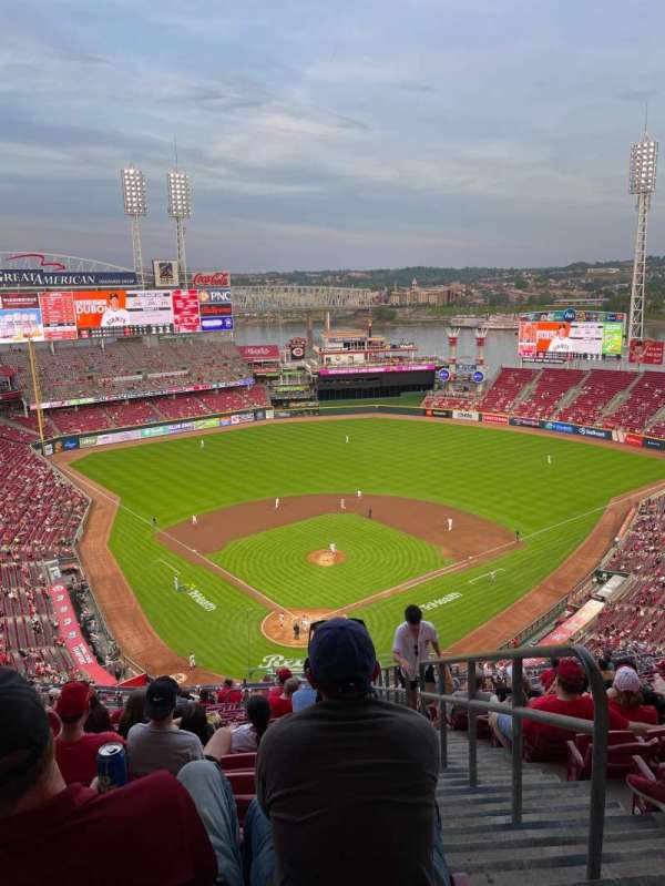 Great American Ball Park, section: 524, row: S, seat: 1
