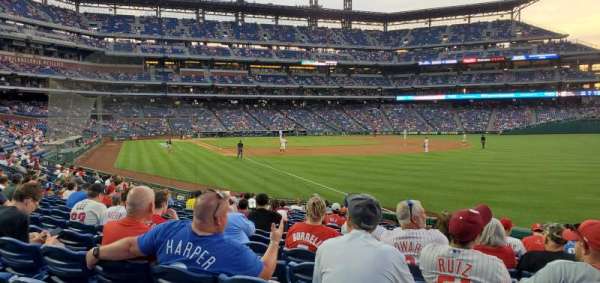 Citizens Bank Park, section: 109, row: 17, seat: 3