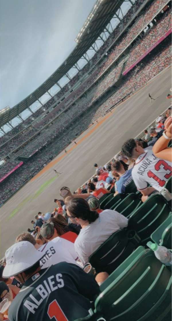 Truist Park, section: 150, row: 17, seat: 14