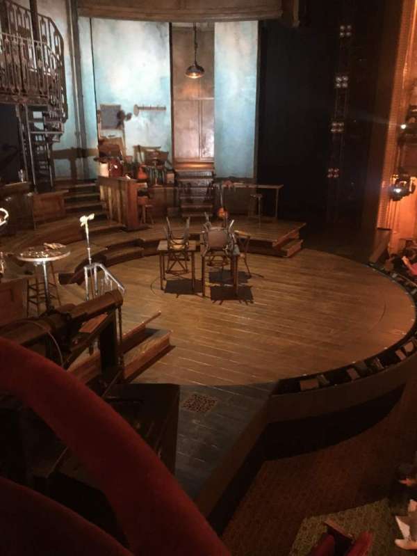 Walter Kerr Theatre, section: Box L, seat: 1