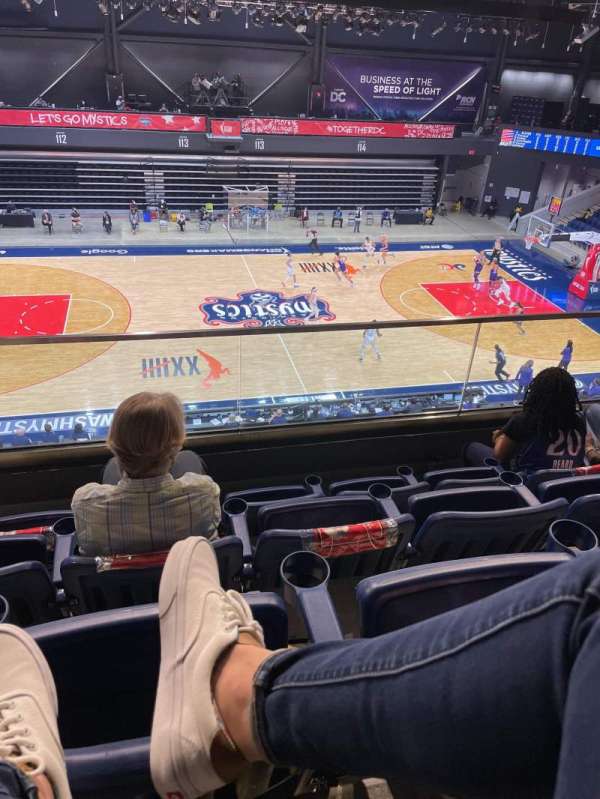 CareFirst Arena, section: 204, row: DD, seat: 21