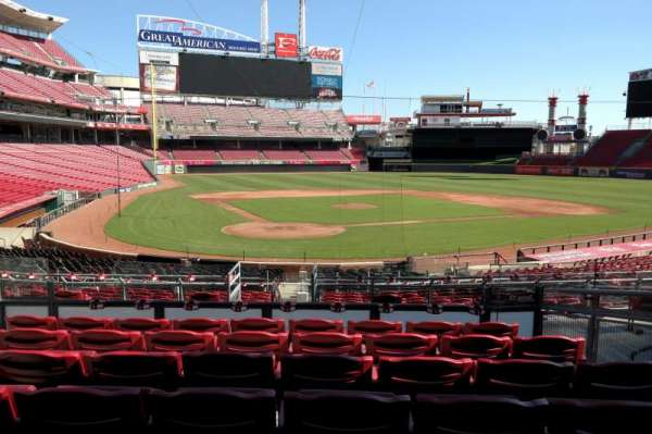 Great American Ball Park, section: 125, row: FF, seat: 7