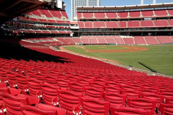 Great American Ball Park, section: 138, row: OO, seat: 10