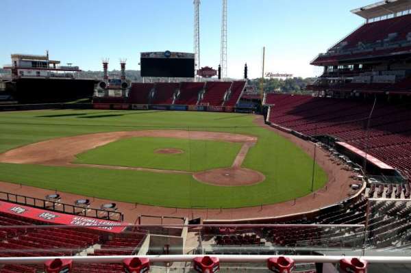 Great American Ball Park, section: 220, row: C, seat: 4
