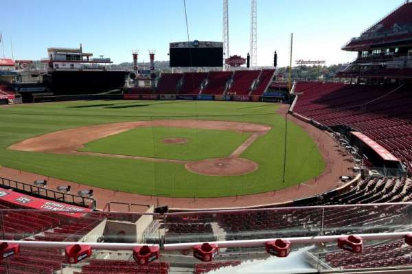 Great American Ball Park, section: 221, row: C, seat: 7