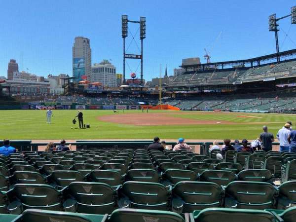 Comerica Park, section: 137, row: 13, seat: 3