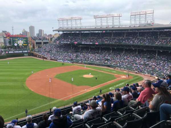 Wrigley Field, section: 307L, row: 9, seat: 9