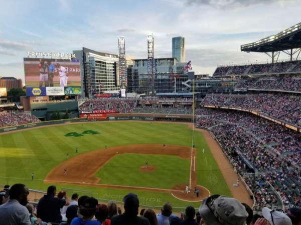 Truist Park, section: 329, row: 9, seat: 9