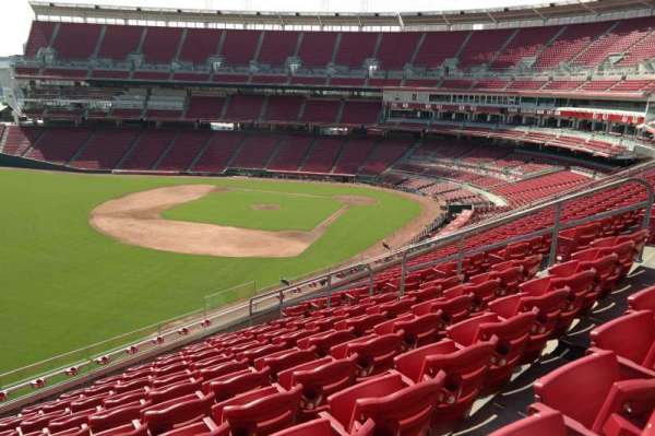 Great American Ball Park, section: 411, row: J, seat: 11