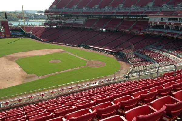 Great American Ball Park, section: 416, row: i, seat: 12