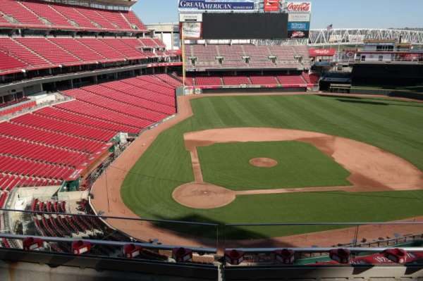 Great American Ball Park, section: 427, row: C, seat: 8