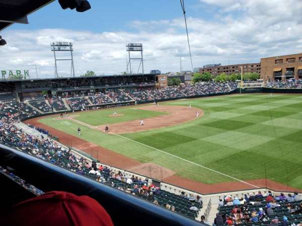 Huntington Park, section: DRAIL, row: 1, seat: 73