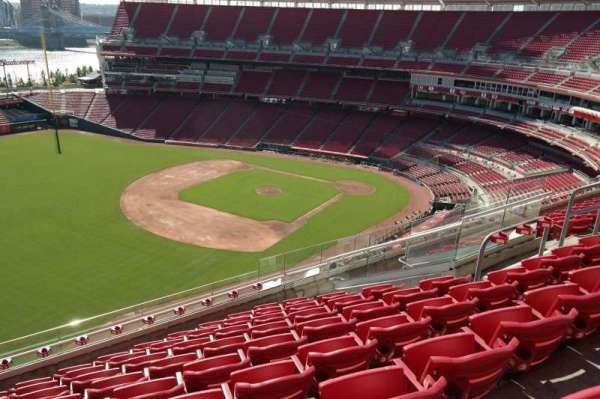 Great American Ball Park, section: 512, row: I, seat: 12