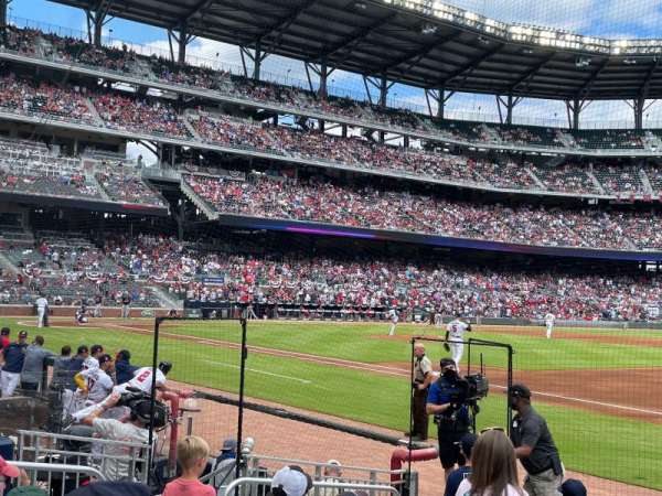 Truist Park, section: 16, row: 7, seat: 5