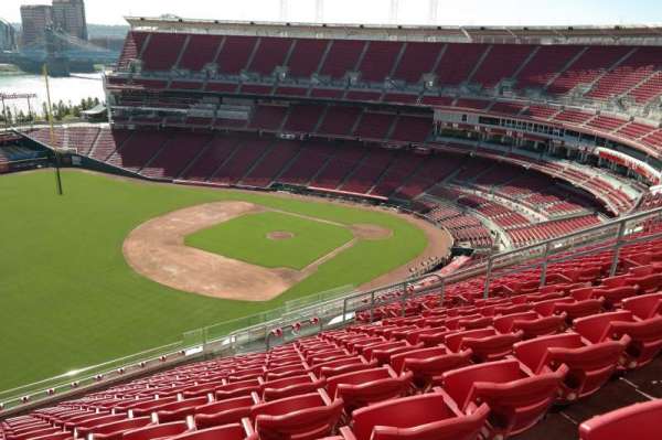 Great American Ball Park, section: 512, row: O, seat: 12