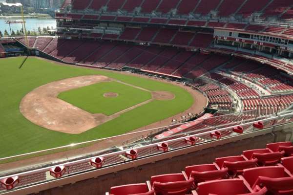 Great American Ball Park, section: 514, row: D, seat: 11