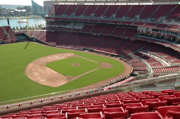Great American Ball Park, section: 514, row: H, seat: 12