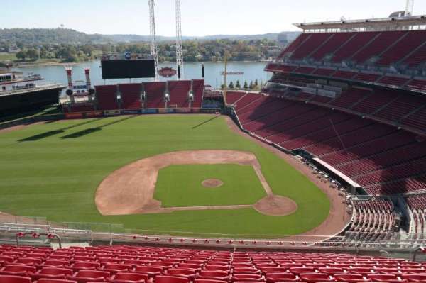 Great American Ball Park, section: 518, row: I, seat: 13