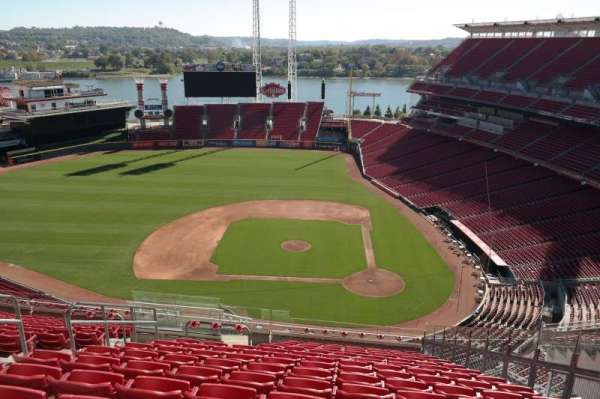 Great American Ball Park, section: 519, row: O, seat: 7