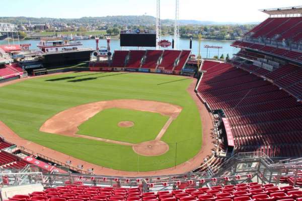 Great American Ball Park, section: 521, row: k, seat: 10