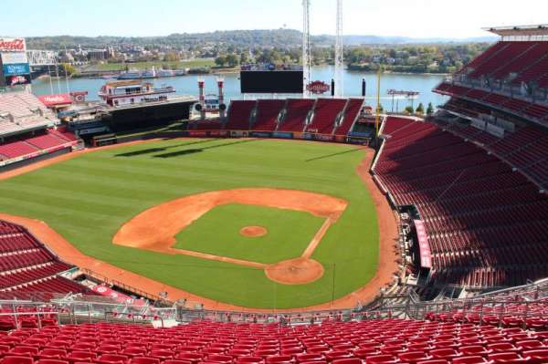 Great American Ball Park, section: 521, row: q, seat: 11