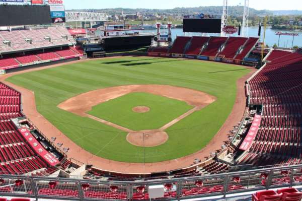 Great American Ball Park, section: 523, row: a, seat: 10