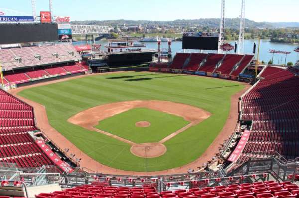 Great American Ball Park, section: 523, row: j, seat: 11