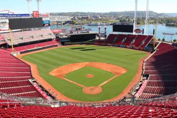 Great American Ball Park, section: 523, row: t, seat: 11