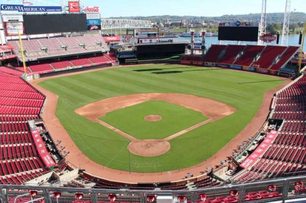 Great American Ball Park, section: 524, row: a, seat: 11