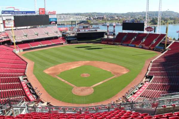 Great American Ball Park, section: 524, row: k, seat: 12