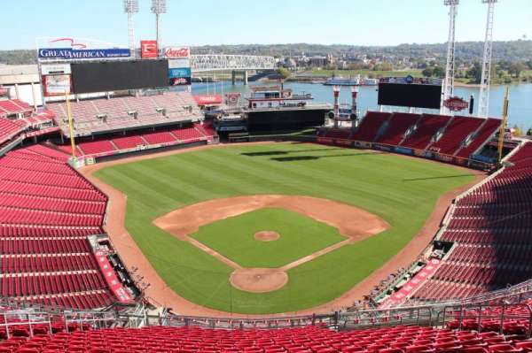 Great American Ball Park, section: 524, row: r, seat: 12