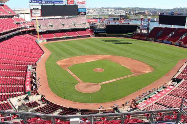 Great American Ball Park, section: 525, row: a, seat: 11