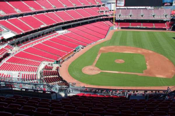 Great American Ball Park, section: 529, row: K, seat: 12