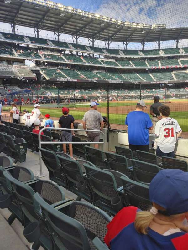 Truist Park, section: 15, row: 5, seat: 8