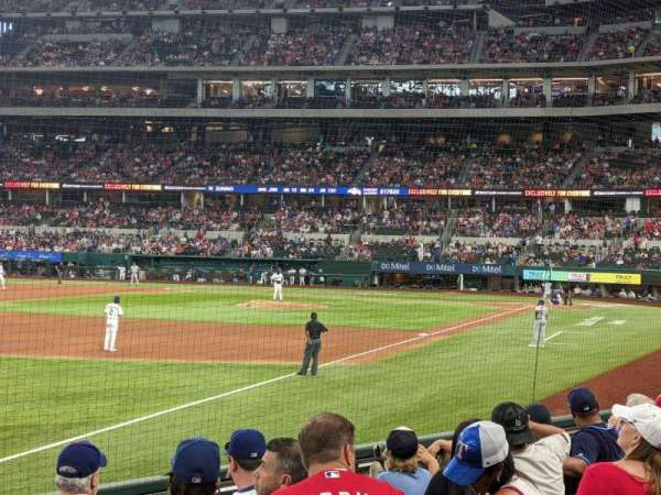 Globe Life Field, section: 2, row: 6, seat: 25