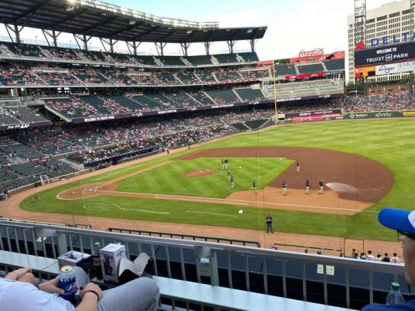 Truist Park, section: 217, row: 2, seat: 11