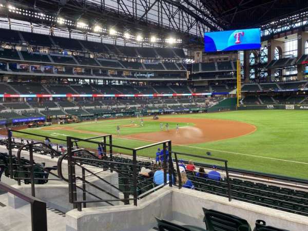 Globe Life Field, section: 22, row: 12, seat: 5