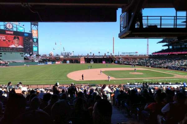Oracle Park, section: 125, row: 36, seat: 1