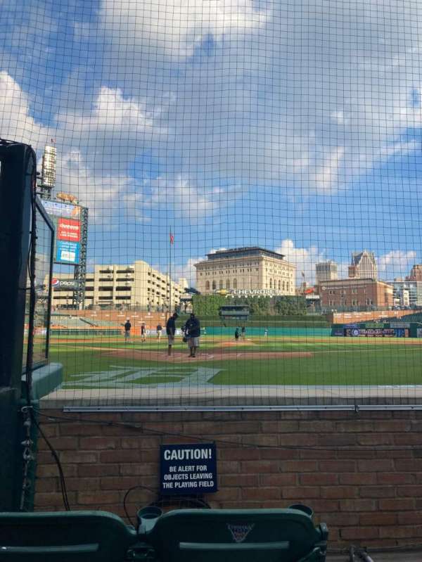 Comerica Park, section: 127, row: 3, seat: 1