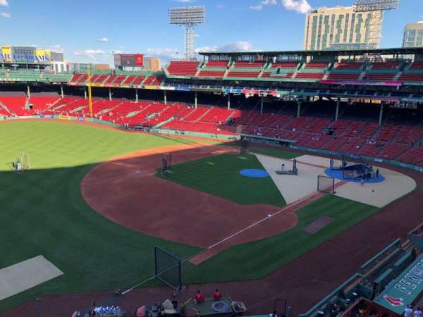 Fenway Park, section: Pavilion Reserved 16, row: A, seat: 8