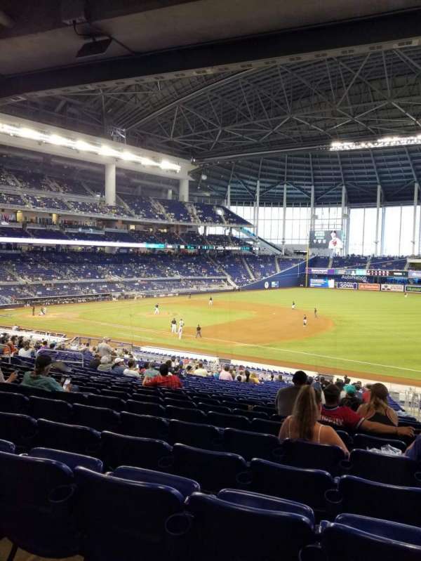 LoanDepot Park, section: 6, row: 25, seat: 2