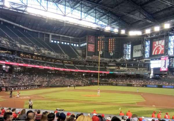 Chase Field, section: 116, row: 22, seat: 16