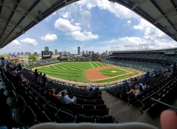 Wrigley Field, section: 308L, row: 10, seat: 24